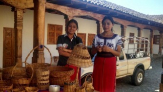 Maya Ixil basket designs